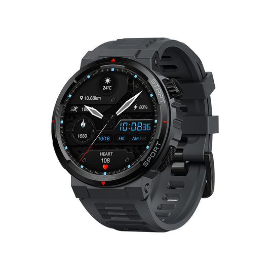 Zeblaze Ares 3 Plus 1.43 -Écran AMOLED Ultra HD de 1,43 pouce - Matière des boutons Acier inoxydable - utilisation typiques Jusqu'à 18 jours - Résistance à l'eau IP68 - luminosité jusqu'à 1000 nits