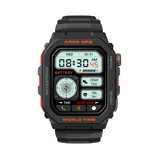 Zeblaze Ares- GPS intégré - montre intelligente - Autonomie de la batterie 7j - Moniteur de fréquence cardiaque,autre,Moniteur d'oxygène sanguin,Moniteur de sommeil