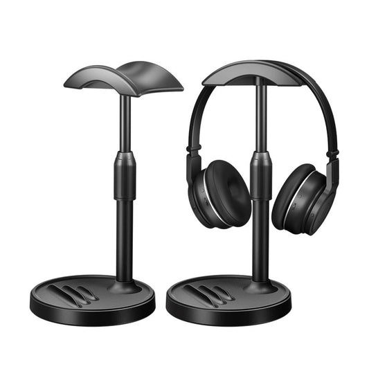 Support de casque antidérapant pour Smartphone tablette écouteur - support de bureau et stable - Hauteur réglable: 22-32cm
