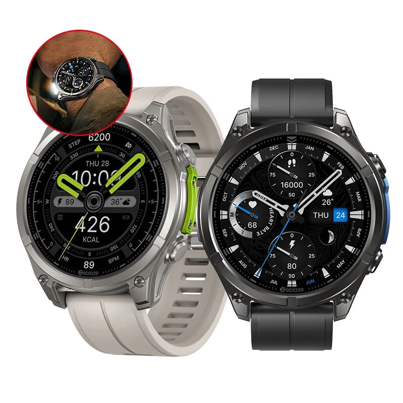 Zeblaze VIBE 8 - Montre connectée- Luminosité : 1000 nits - ecran AMOLED - Autonomie 30 jours - Capacité 500 mAh