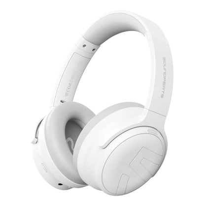 SoundPEATS Space Pro, en noir, drivers doubles et compatible avec LDAC pour un son spatial 360º et une réduction de son avec IA qui réduit jusqu'à 47 dB- 151 heure d'autonomies