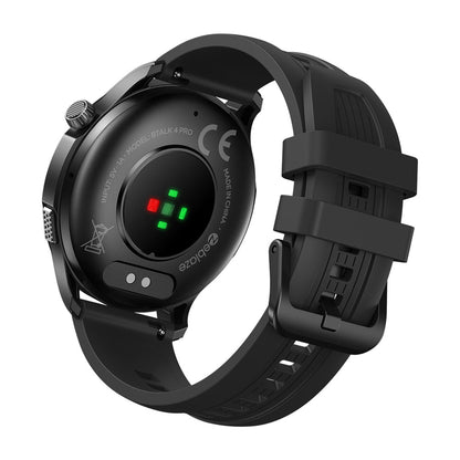 ZEBLAZE BTALK 4 PRO - Écran tactile AMOLED - IP68 - Jusqu'à 14 jours/ 21 jours - 22 mm - 2 bracelets - Noir