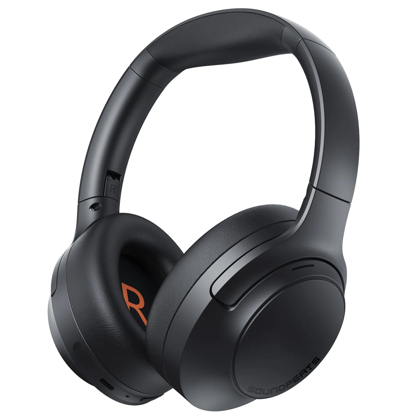 SOUNDPEATS Cove Pro Casque avec réduction de bruit active adaptative de 56 dB, 95 h d'autonomie et réduction de bruit active par IA à 7 microphones