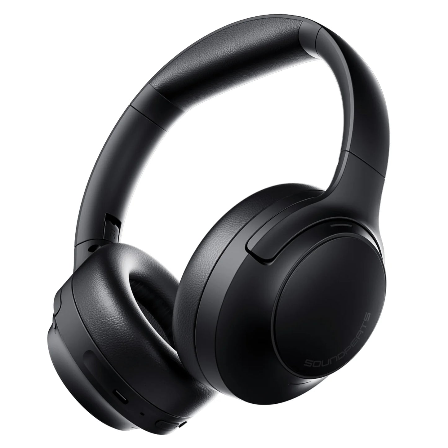 SOUNDPEATS Cove Pro Casque avec réduction de bruit active adaptative de 56 dB, 95 h d'autonomie et réduction de bruit active par IA à 7 microphones