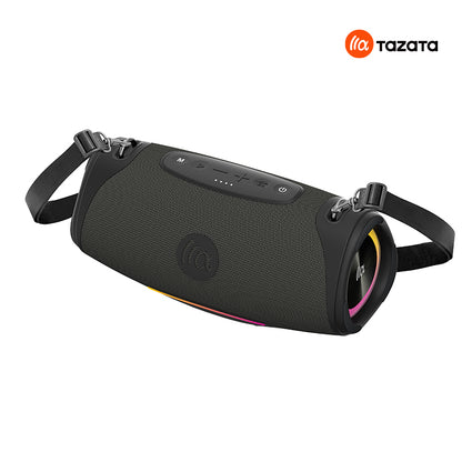 TAZATA BOOMBLAST PRO - Boombox de fête portable léger avec technologie de connectivité de disque USB