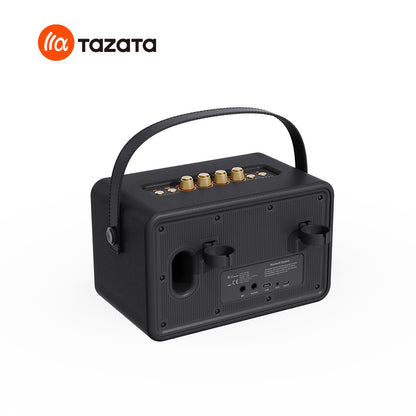 TAZATA HARMONY III - Microphone de support de haut-parleur Bluetooth avec port de guitare à plusieurs boutons à régler