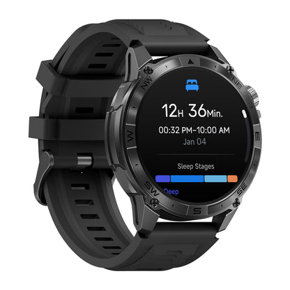 Zeblaze Stratos 2 Plus - Montre connectée GPS, 27j batterie, 1000 nits, Acier inoxydable-AMOLED-22 mm- Android 5.0 ou iOS 10.0