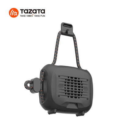 TAZATA GOCLIP IX - Haut-parleur sans fil Bluetooth pour vélo 12 heures de jeu étanche IPX7 clip de longe réglable