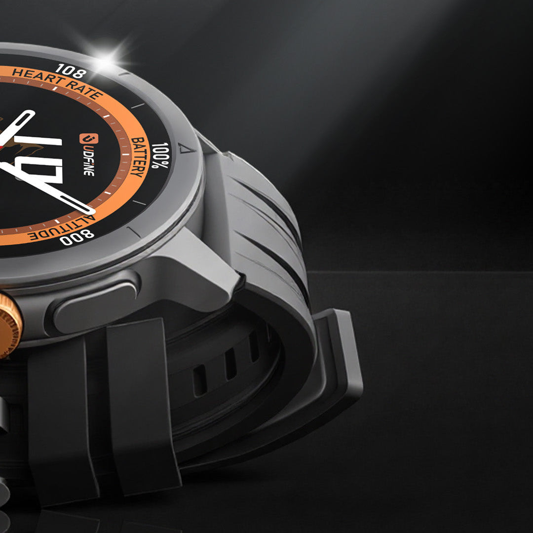 Udfine Montre connectée Power 2  - GPS intégré - Memoire interne 1 Go