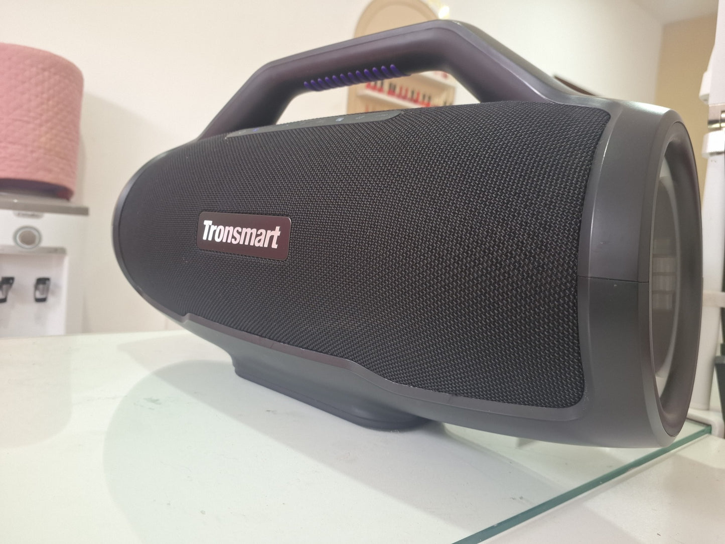 Tronsmart Bang Max  - 24 heure d'autonomie-  Étanchéité IPX6  -  un son époustouflant de 130 W- Karaoké  jusqu'à 10 heures - Poids du produit 7kg