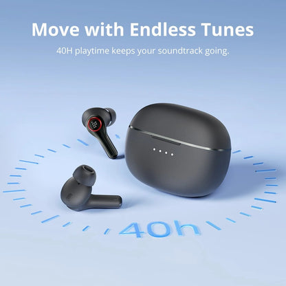 Tronsmart Sounfii NC2 - Casque ANC Hi-Res Bluetooth 6.0 - 40h - Appels IA