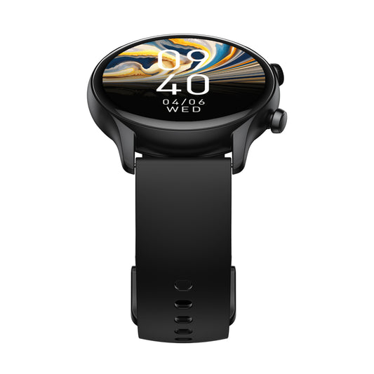 Zeblaze Btalk 3 Plus - Montre intelligente - écran HD 1,39" verre 2,5D - 14 jours - 260 mAh -couleur Noir