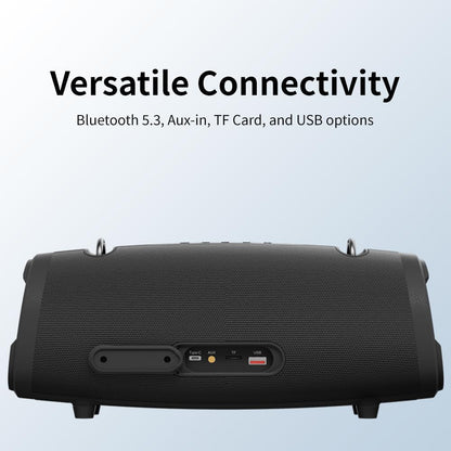 SODLK T90 Plus – Enceinte Bluetooth Portable 100W | Basses Puissantes | IPX6 | RGB | TWS