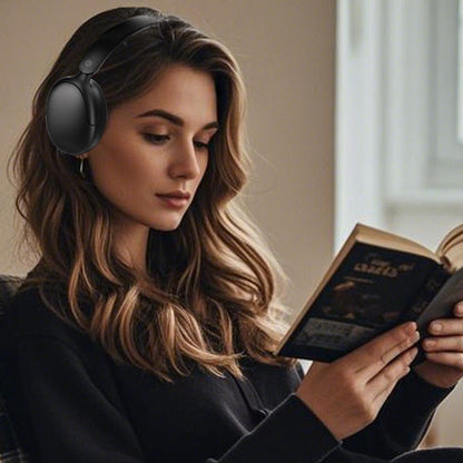TAZATA L18 - Bluetooth sans fil casque hybride ANC réduction du bruit 35 heures de jeu
