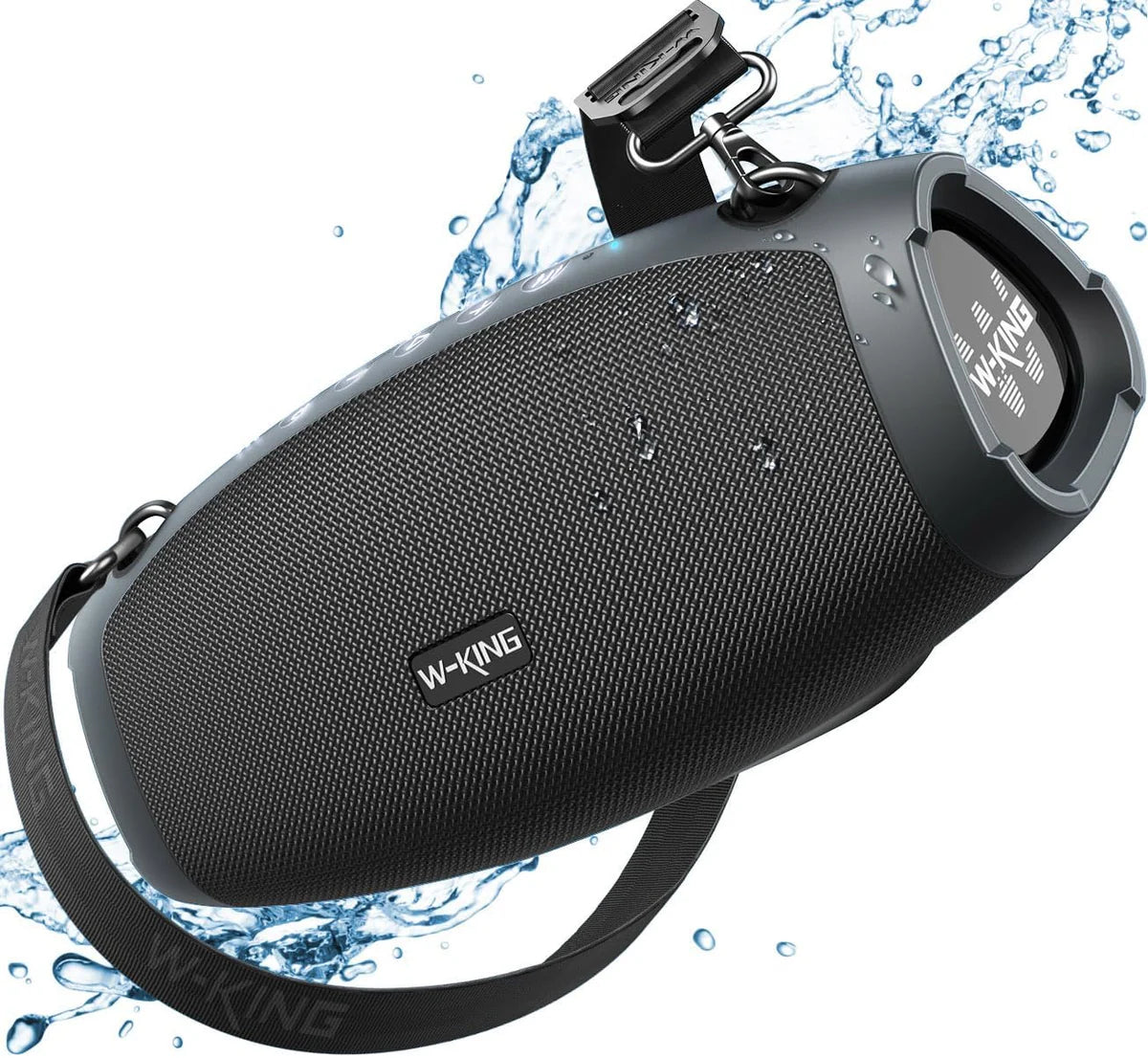 Enceinte Bluetooth portable d'extérieur W-KING X10 70W RMS avec basses puissantes (120W crête)