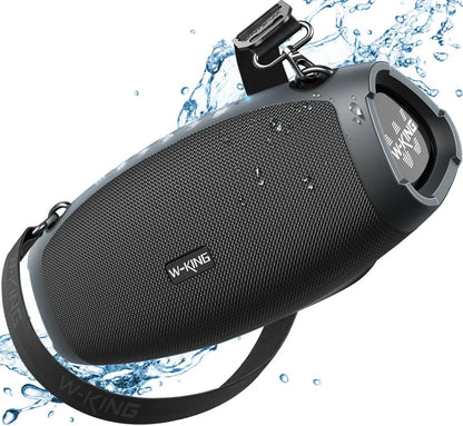 Enceinte Bluetooth portable d'extérieur W-KING X10 70W RMS avec basses puissantes (120W crête)
