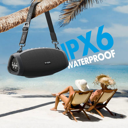 Enceinte Bluetooth portable d'extérieur W-KING X10 70W RMS avec basses puissantes (120W crête)