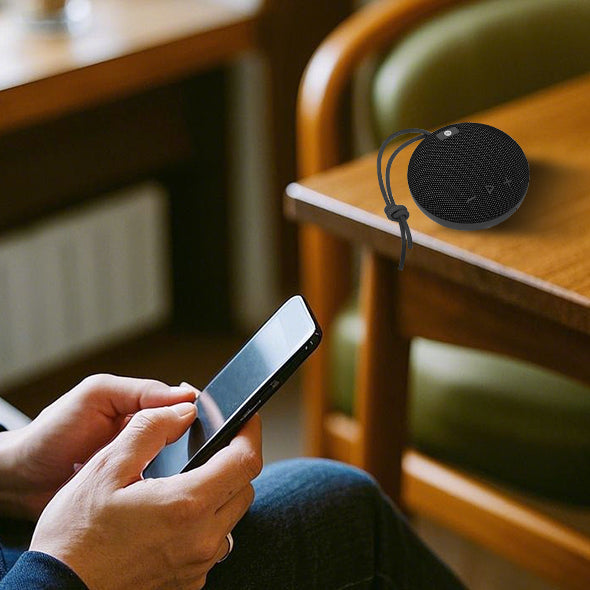TAZATA PALM 5 - Haut-parleur Bluetooth portable étanche IPX7 avec microphone intégré