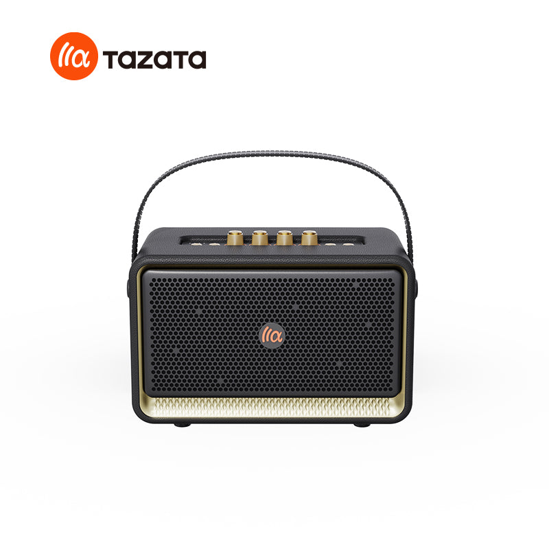 TAZATA HARMONY III - Microphone de support de haut-parleur Bluetooth avec port de guitare à plusieurs boutons à régler