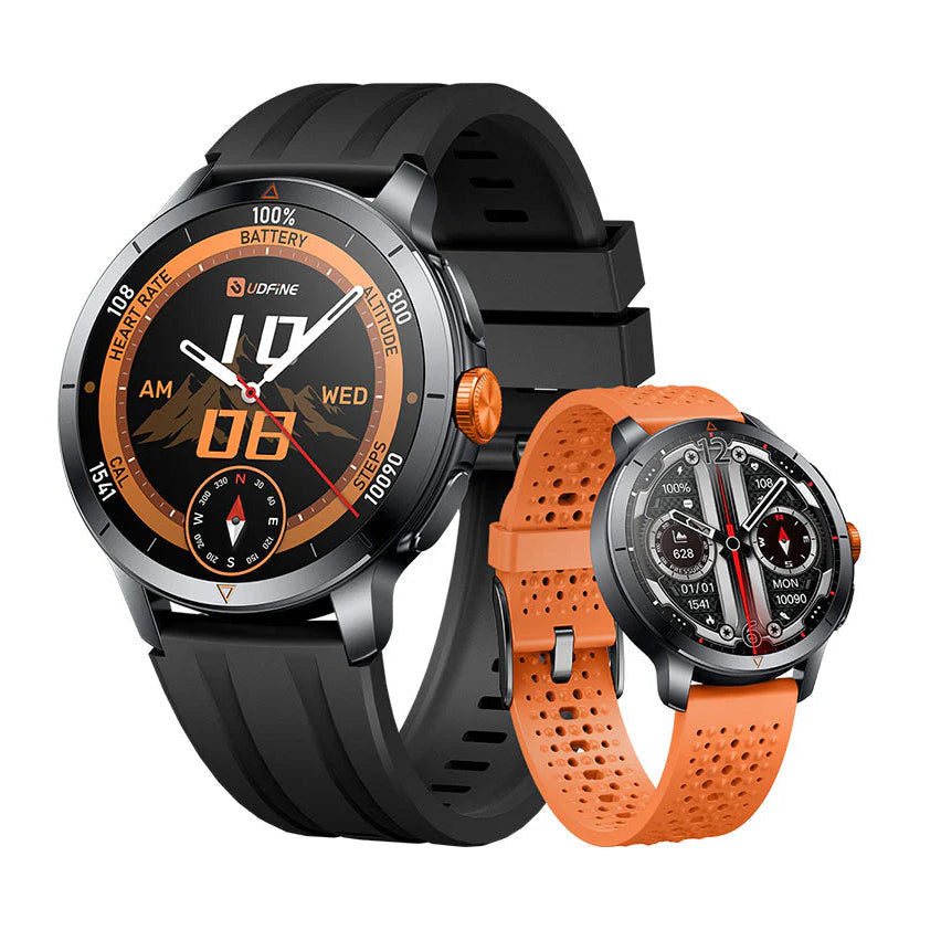 Udfine Montre connectée Power 2  - GPS intégré - Memoire interne 1 Go