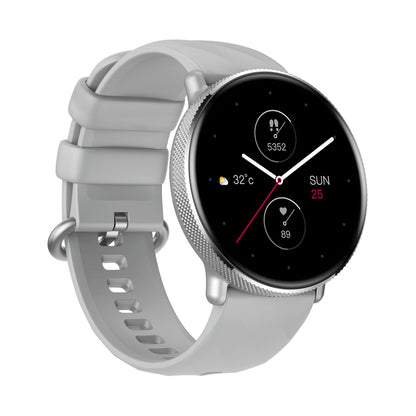Zeblaze GTR 3 Pro - Montre connectée AMOLED 1,43" - 1000 nits - 14 jours - IP68-argent