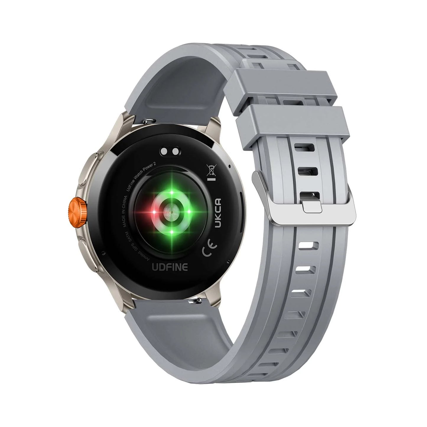 Udfine Montre connectée Power 2  - GPS intégré - Memoire interne 1 Go