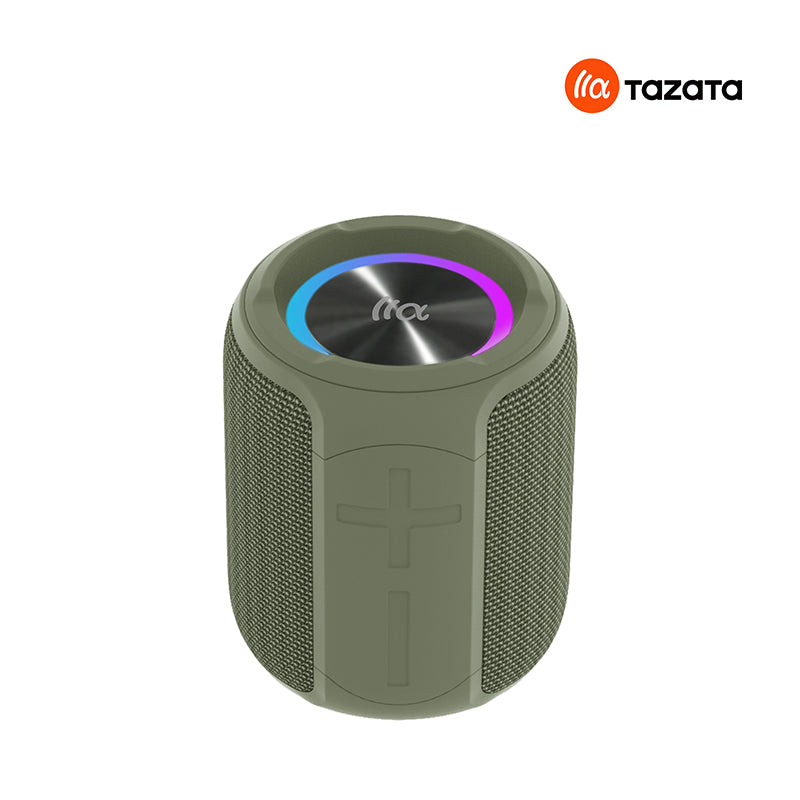 TAZATA PALM 100 - Système de haut-parleur Bluetooth extérieur 16 W avec mains d'appel gratuit étanche IPX7