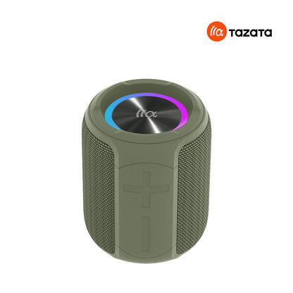 TAZATA PALM 100 - Système de haut-parleur Bluetooth extérieur 16 W avec mains d'appel gratuit étanche IPX7