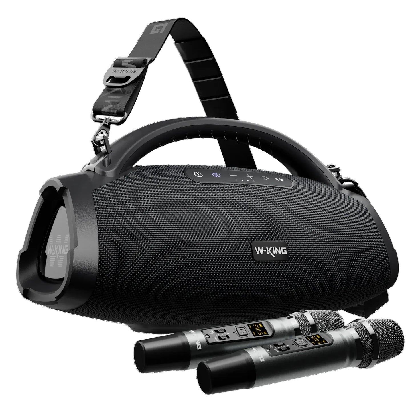 W-KING D20S + Sac -  Enceinte Bluetooth portable  140 W RMS puissante pour l'extérieur et les fêtes