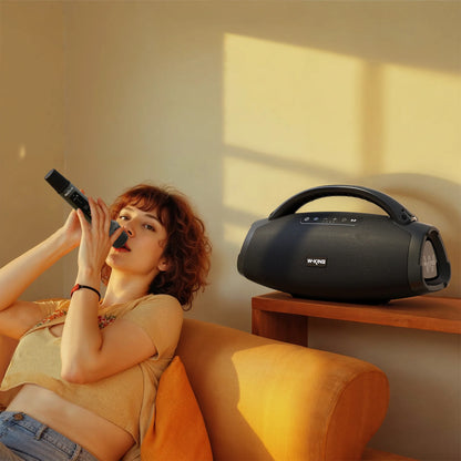 W-KING D20S + Sac -  Enceinte Bluetooth portable  140 W RMS puissante pour l'extérieur et les fêtes
