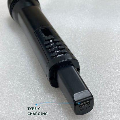 Micro sans fil 2.4G - 4 canaux - 50m - 125dB - 40Hz~15KHz - SNR 80dB - rechargeable