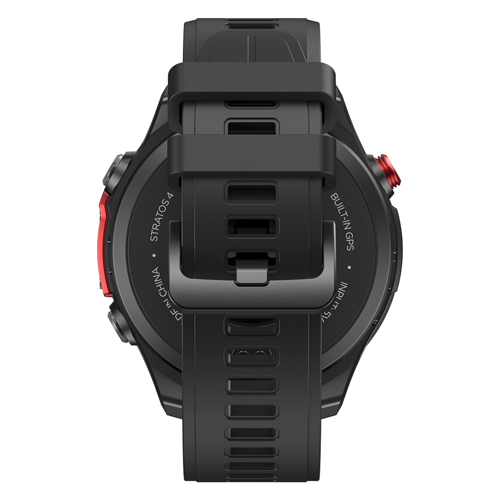 Zeblaze Stratos 4 - Montre GPS 1000 nits - 30j - 170 sports - 5ATM - Acier - BT
