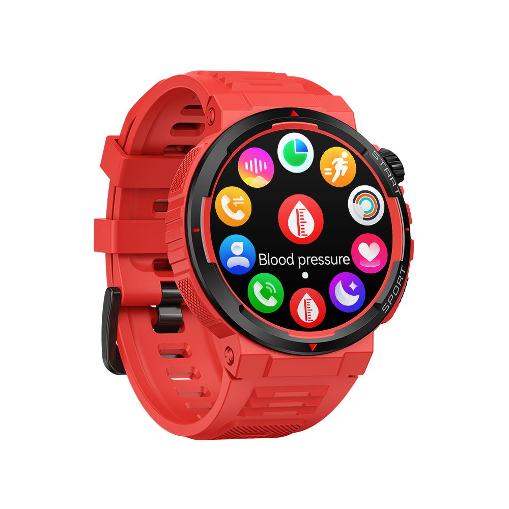 Zeblaze Ares 3 Plus 1.43 -Écran AMOLED Ultra HD de 1,43 pouce - Matière des boutons  Acier inoxydable - utilisation typiques Jusqu'à 18 jours  - Résistance à l'eau  IP68 -   luminosité jusqu'à 1000 nits