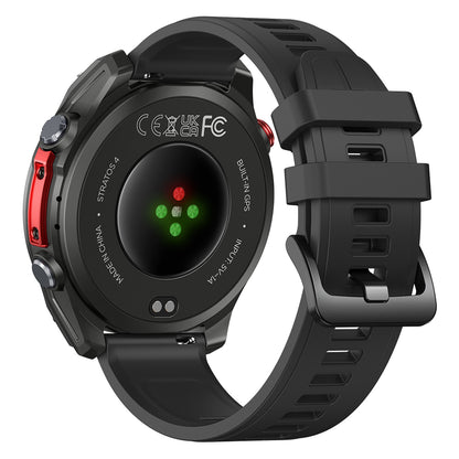 Zeblaze Stratos 4 - Montre GPS 1000 nits - 30j - 170 sports - 5ATM - Acier - BT