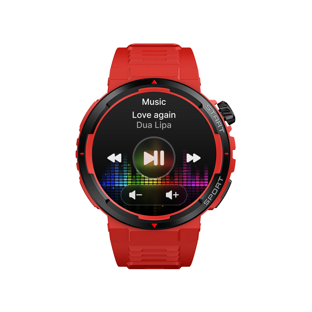 Zeblaze Ares 3 Plus 1.43 -Écran AMOLED Ultra HD de 1,43 pouce - Matière des boutons  Acier inoxydable - utilisation typiques Jusqu'à 18 jours  - Résistance à l'eau  IP68 -   luminosité jusqu'à 1000 nits