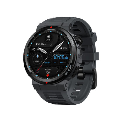 Zeblaze Ares 3 Plus 1.43 -Écran AMOLED Ultra HD de 1,43 pouce - Matière des boutons  Acier inoxydable - utilisation typiques Jusqu'à 18 jours  - Résistance à l'eau  IP68 -   luminosité jusqu'à 1000 nits