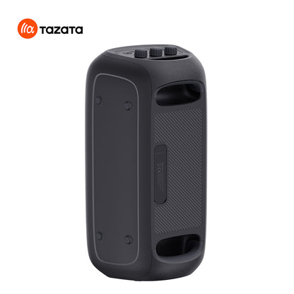 TAZATA Party 800S - Haut-parleur de fête Bluetooth avec microphone, port de guitare avec sortie de 80 watts étanche IPX4