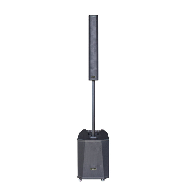 SODLK SK01 1000W - Système de sonorisation colonne active , 12 pouces, 3 voies, audio sans fil, PA pour DJ, musiciens, événements