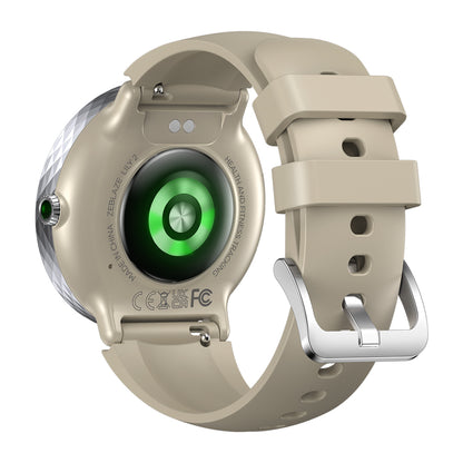 Zeblaze Lily 2 - Montre connectée élégante pour femme -Ecran AMOLED- Écran tactile -Bracelet en silicone durable et confortable- Capacité de la batterie 200 mAh - Appel vocal - Poids 34,6 g