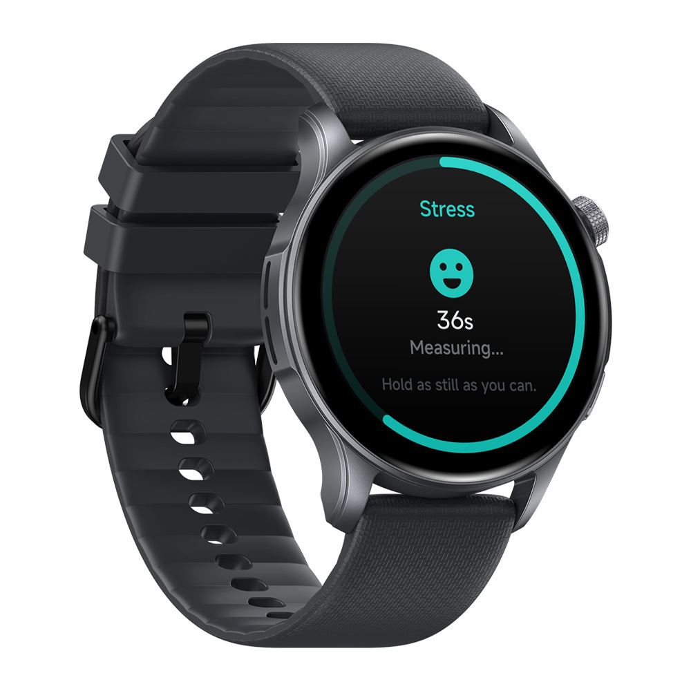 Zeblaze-Btalk 3 Smartwatch avec GPS - AMOLED - Luminosité  Jusqu'à 1000 nits - Résistance à l'eau  3 ATM - Capacité de la batterie  300 mAh - en mode économie de batterie  Jusqu'à 25 jours