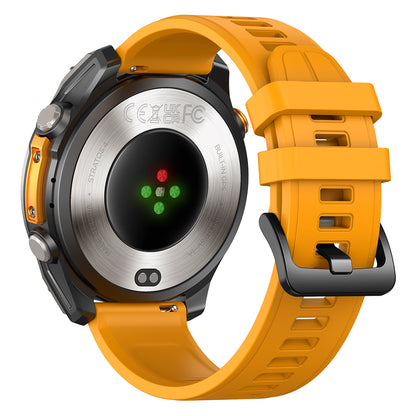 Zeblaze Stratos 4 - Montre GPS 1000 nits - 30j - 170 sports - 5ATM - Acier - BT
