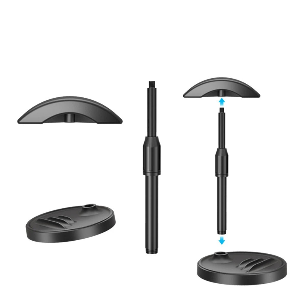 Support de casque antidérapant pour Smartphone tablette écouteur - support de bureau et stable -  Hauteur réglable: 22-32cm