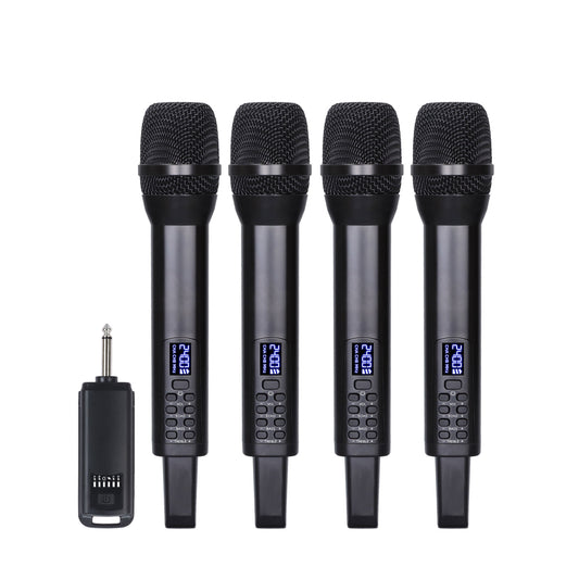 Micro sans fil 2.4G - 4 canaux - 50m - 125dB - 40Hz~15KHz - SNR 80dB - rechargeable
