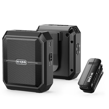 W-King KS10+ Amplificateur vocal personnel -  Équipement audio professionnel Haut-parleur audio sans fil portable avec micro pour enseignant, conférencier