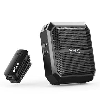 W-King KS10+ Amplificateur vocal personnel -  Équipement audio professionnel Haut-parleur audio sans fil portable avec micro pour enseignant, conférencier