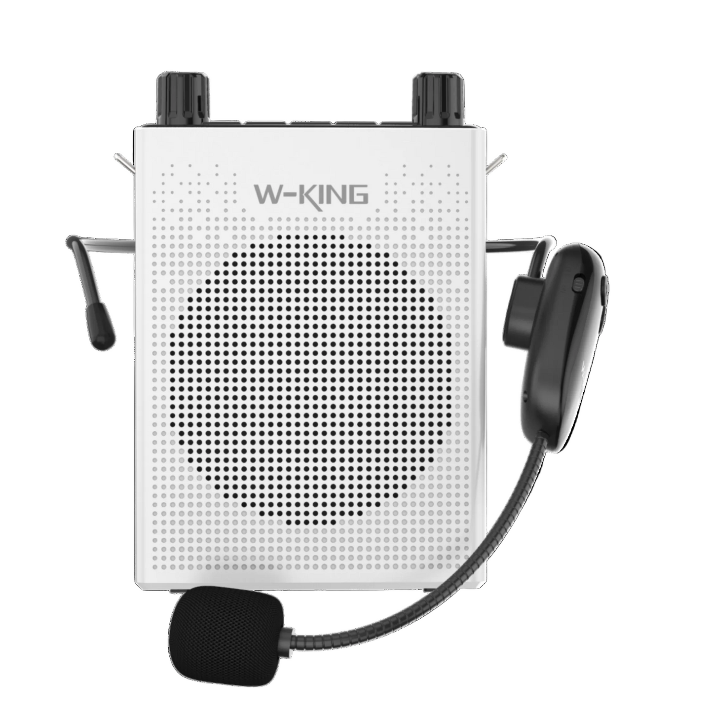 W-King KS16 avec micro sans fil - Amplificateur vocal personnel  25W Amplificateur audio portable sans fil Bluetooth pour enseignant guide touristique