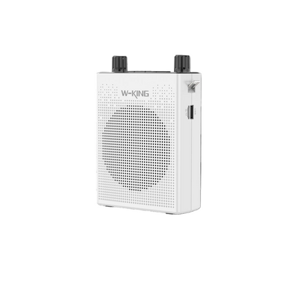 W-King KS16 avec micro sans fil - Amplificateur vocal personnel  25W Amplificateur audio portable sans fil Bluetooth pour enseignant guide touristique