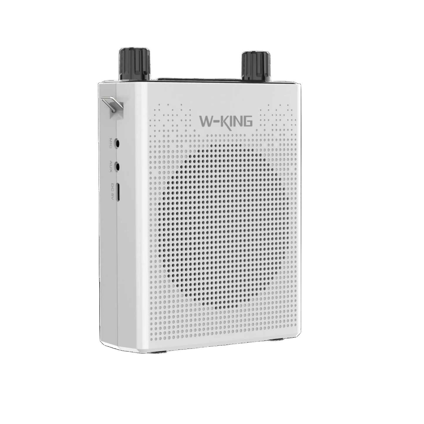 W-King KS16 avec micro sans fil - Amplificateur vocal personnel  25W Amplificateur audio portable sans fil Bluetooth pour enseignant guide touristique