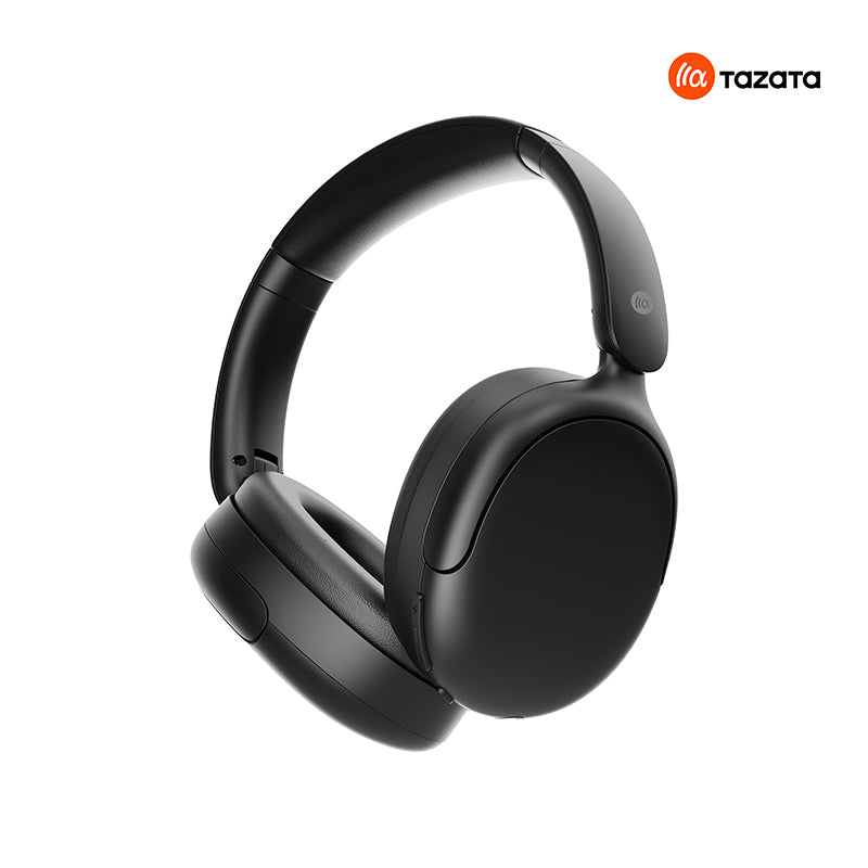 TAZATA L18 - Bluetooth sans fil casque hybride ANC réduction du bruit 35 heures de jeu