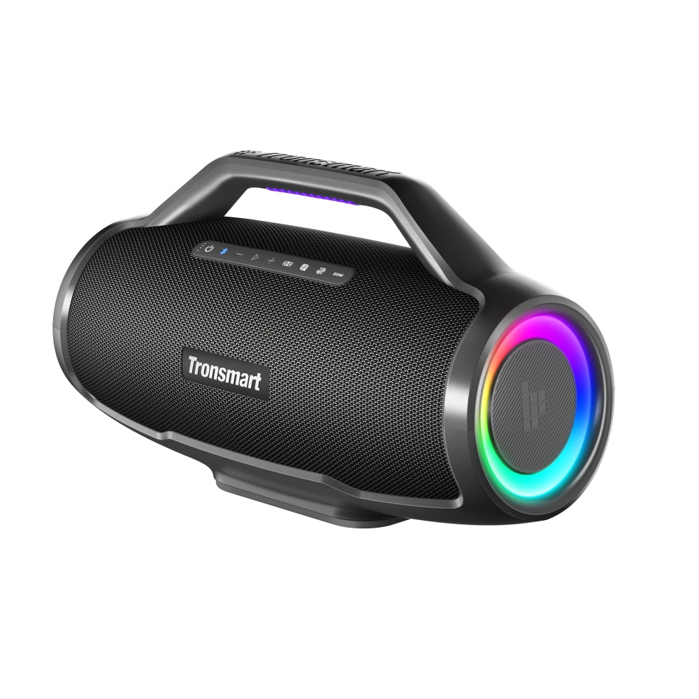 Tronsmart Bang Max  - 24 heure d'autonomie-  Étanchéité IPX6  -  un son époustouflant de 130 W- Karaoké  jusqu'à 10 heures - Poids du produit 7kg